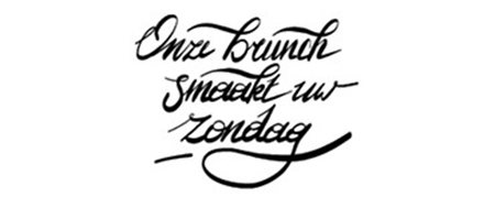 ONZE BRUNCH SMAAKT UW ZONDAG Small